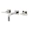 Kingston Brass KS6126CML Two-Handle Wall Mount Bathroom Faucet, Polished Nickel KS6126CML - alternate 1